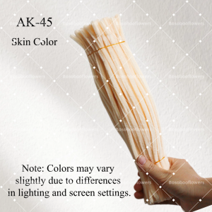 AK-45 Skin Color Pipe Cleaners Chenille Stems Fuzzy Stick Twisting Stick DIY Art Craft Supplies Bending Wires for Kids School Education Adults Floral Arrangement - 50 PCS