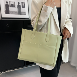 New Green Fashion Casual Lingge Shoulder Small Square Bag Shoulder Strap Letter Printing Cross Body Women's Bag