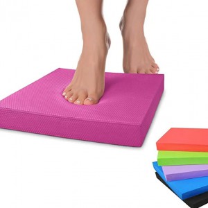 Soft Balance Pad TPE Yoga Mat Foam Exercise Pad Thick Balance Cushion Fitness Yoga Pilates Balance Board for Physical Therapy